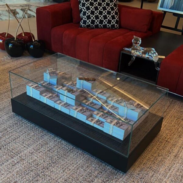 Luxury Cash Display Coffee Table